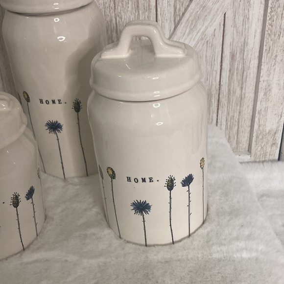 Rae Dunn Home Stem Line Canisters - Picture 4 of 7